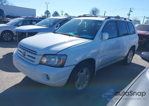 2005 Toyota Highlander Limited V6 из США, поврежденный, VIN JTEDP21AX50070351